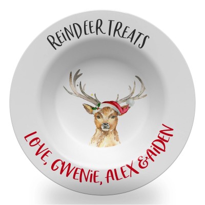 Custom Cookies For Santa Art Plate Set With Names Unique Christmas Gift Ideas Plate Gift